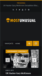 Mobile Screenshot of mostunusual.com